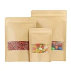 Cost production a3 2 ply kraft gloss pp laminated paper bag