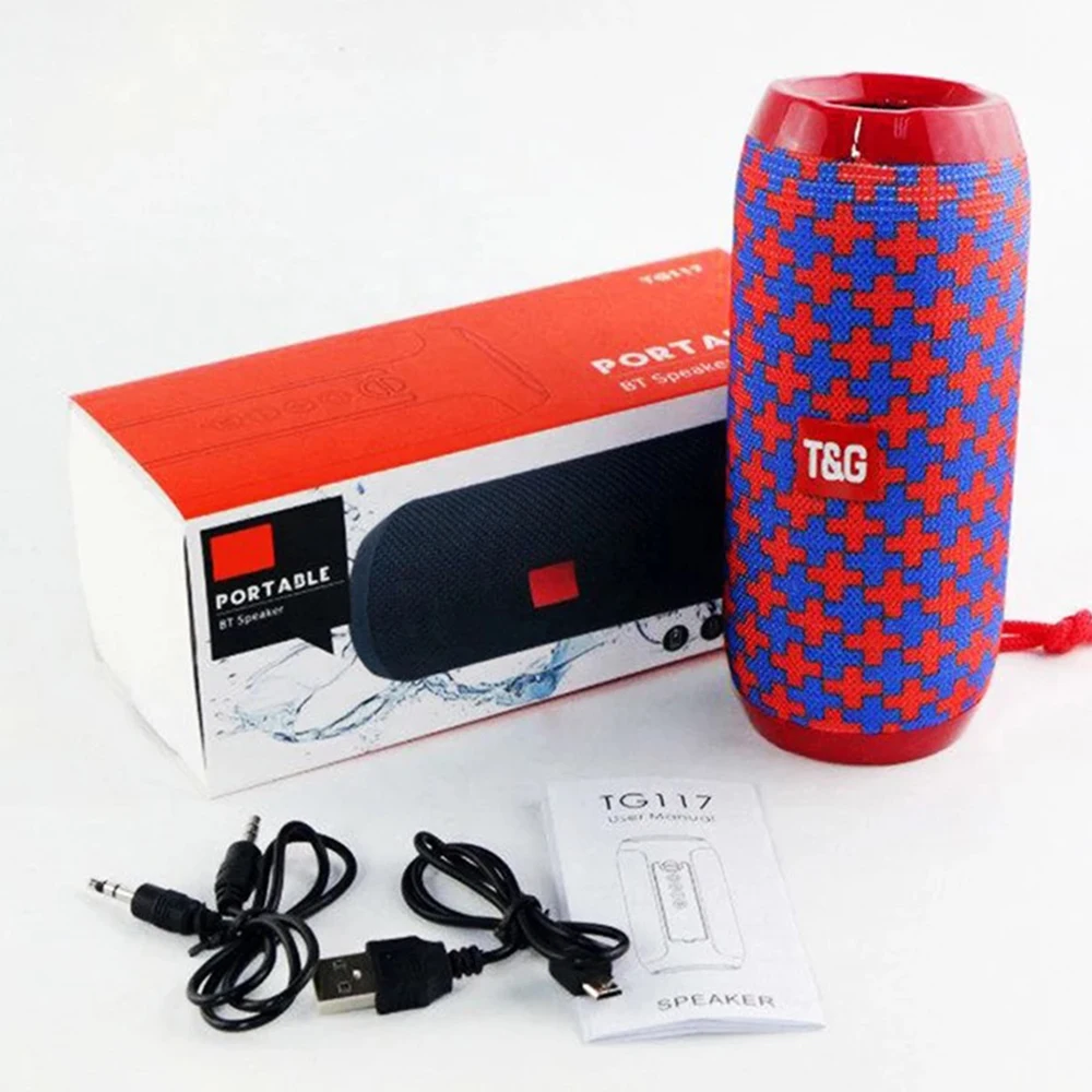Amazon Top Original T&G Fabric BT V5.0 Wireless Speaker Super Bass Stereo Music Surround Portable Subwoofer Waterproof Mini
Amazon Top Original T&G Fabric BT V5.0 Wireless Speaker Super Bass Stereo Music Surround Portable Subwoofer Waterproof Mini
