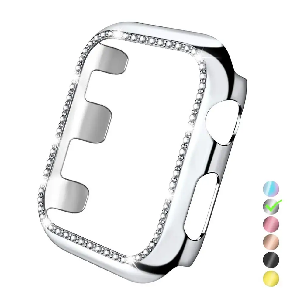 Bling Apple watch Case Cover Touch Screen Soft Screen protector for iWatch 38mm 42mm 40mm 44mm
Bling Apple watch Case Cover Touch Screen Soft Screen protector for iWatch 38mm 42mm 40mm 44mm