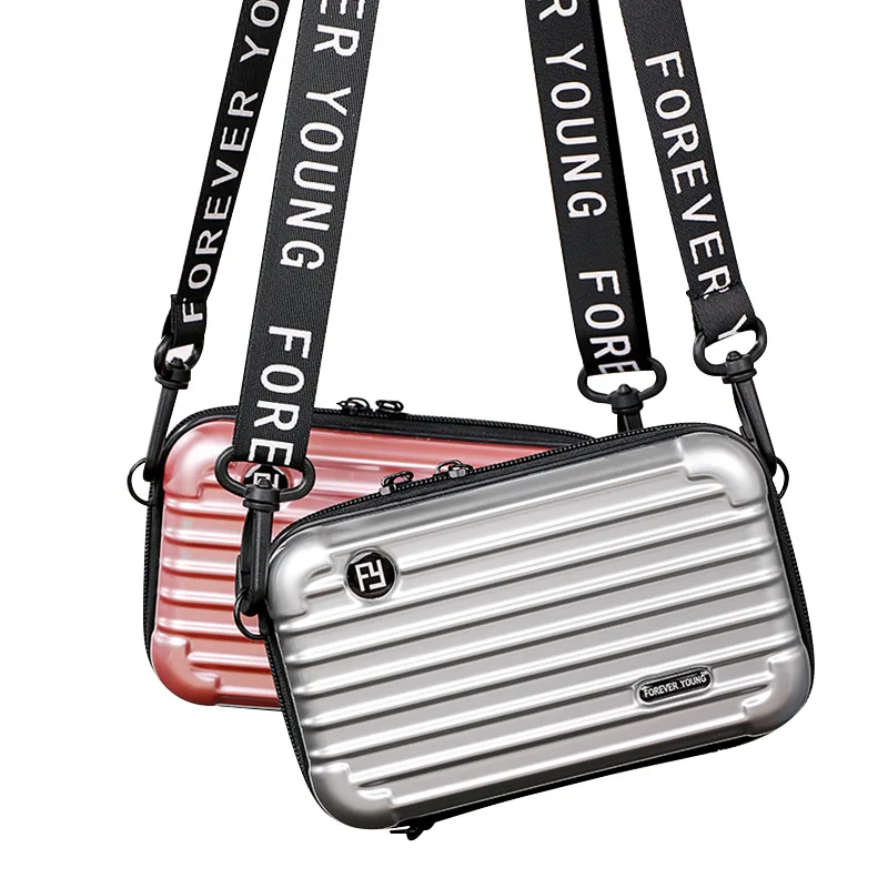 Wholesale Solid Color Creative Personality Ladies Mini Luggage Cases Shape PVC Phone Bag
Wholesale Solid Color Creative Personality Ladies Mini Luggage Cases Shape PVC Phone Bag