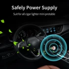 12 v ミニ車の充電器空気清浄機ポータブル空気清浄機イオナイザースマートフィルタ airfresh 削除ダスト、 PM2.5 、タバコの煙、悪い臭