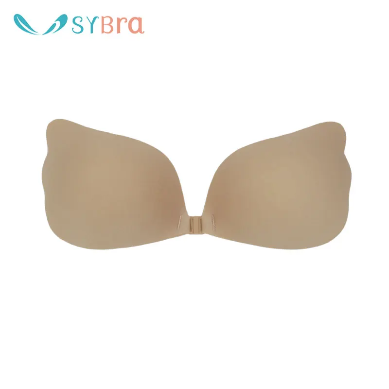 New Design Front Closure One Piece Women Wing Bra for Indian School Girl Sexy Photo