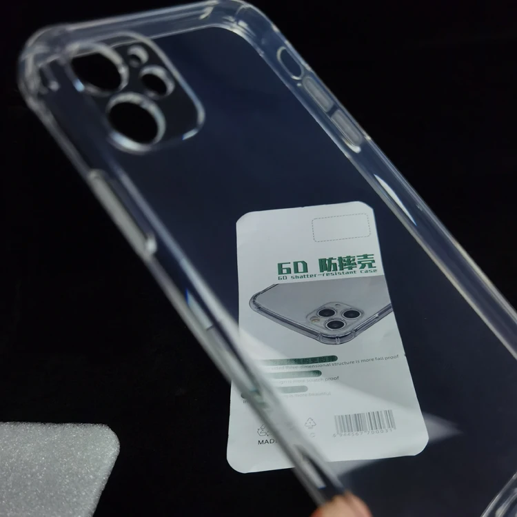 Smartphone Shock Proof 2.0mm Transparent TPU Clear Camera Protection Small Hole Silicone Phone Cover Case For Iphone 11 Pro
Smartphone Shock Proof 2.0mm Transparent TPU Clear Camera Protection Small Hole Silicone Phone Cover Case For Iphone 11 Pro