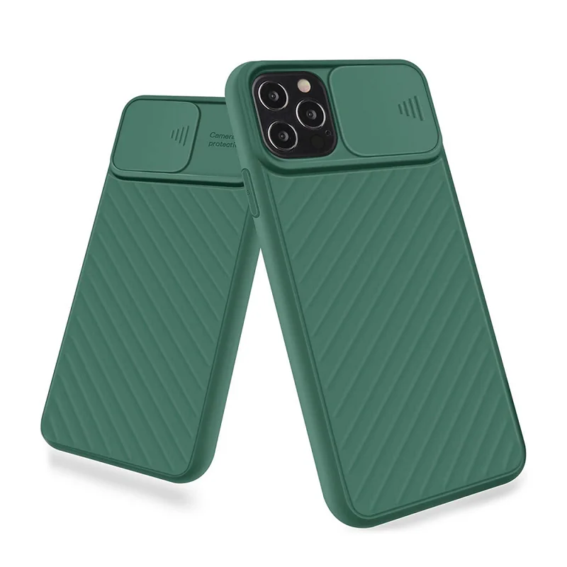 Hot Sale Phone Case Wholesale for iPhone 12 case with Camera Sliding Lens Protective, Colors optional
Hot Sale Phone Case Wholesale for iPhone 12 case with Camera Sliding Lens Protective, Colors optional