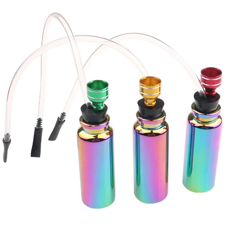 New creative mini bottle glass pipe transparent portable tobacco glass pipe, The gradient color
New creative mini bottle glass pipe transparent portable tobacco glass pipe, The gradient color