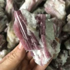 Wholesale Mineral Specimen Natural Plum Blossom Tourmaline Healing Crystal Rough Stones