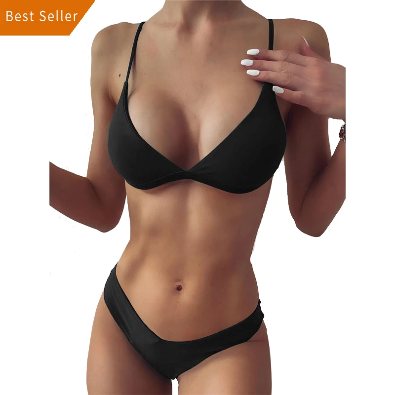 Sexy V-bar Underwired Female Ribbed Swimsuit Women Thong Swimwear Two-pieces Bikini set Push up Bathing Suit Bikini 2021, Customized color
Sexy V-bar Underwired Female Ribbed Swimsuit Women Thong Swimwear Two-pieces Bikini set Push up Bathing Suit Bikini 2021, Customized color