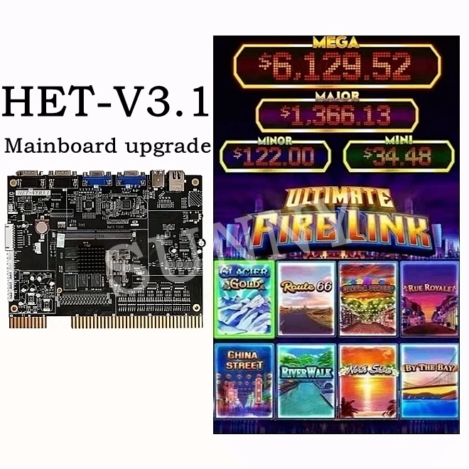 Firelink multi game board/Fire link game software for game machines/Ultimate Fire link software game pcb board, Black
Firelink multi game board/Fire link game software for game machines/Ultimate Fire link software game pcb board, Black