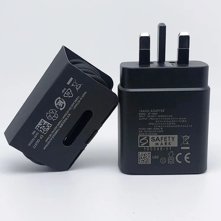 Original Super Fast Charging Travel Adapter Charger For Samsung 45W USB C Type C PD Wall Charger Cable For Samsung Charger, Black white
Original Super Fast Charging Travel Adapter Charger For Samsung 45W USB C Type C PD Wall Charger Cable For Samsung Charger, Black white