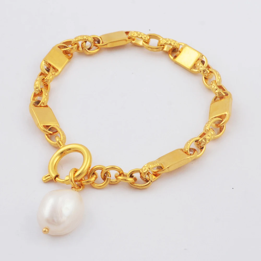WX1778 Custom jewelry designers bracelet charms natural pearl bracelets gold jewelry
WX1778 Custom jewelry designers bracelet charms natural pearl bracelets gold jewelry