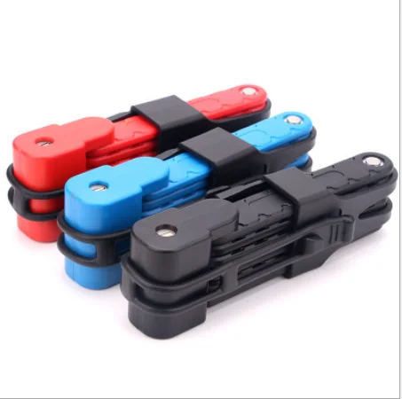 2023 Foldable Bike Lock MTB Road Bicycle Hamburg Lock High Security Anti-Theft Scooter Electric Folding E-Bike Chain Lock
2023 Foldable Bike Lock MTB Road Bicycle Hamburg Lock High Security Anti-Theft Scooter Electric Folding E-Bike Chain Lock
