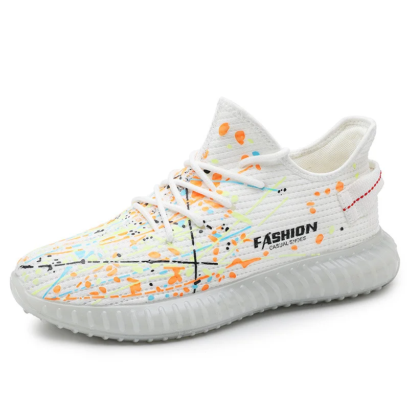 Latest Design Shoe Sole Luminous Flying Weave Men's Non-slip Running Sneakers, Picture
Latest Design Shoe Sole Luminous Flying Weave Men's Non-slip Running Sneakers, Picture