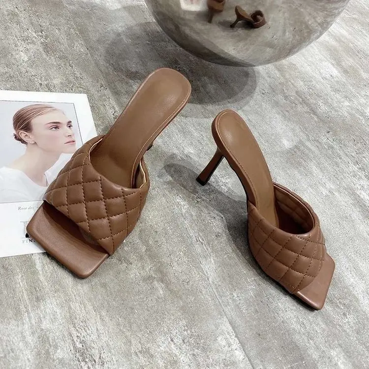 Gladiator 9CM Ladies Sandals Brand Design Women Elegant Square Sandaly Toe Thin High Heels 9CM Summer Outdoor Beach Shoes
Gladiator 9CM Ladies Sandals Brand Design Women Elegant Square Sandaly Toe Thin High Heels 9CM Summer Outdoor Beach Shoes