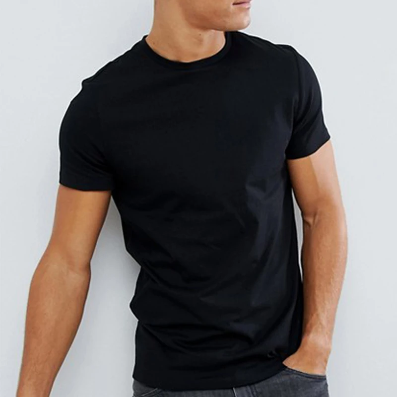 Guangzhou Factory Supplier High Quality Soft Cotton Tshirt Slim Fit Black Tshirt
Guangzhou Factory Supplier High Quality Soft Cotton Tshirt Slim Fit Black Tshirt