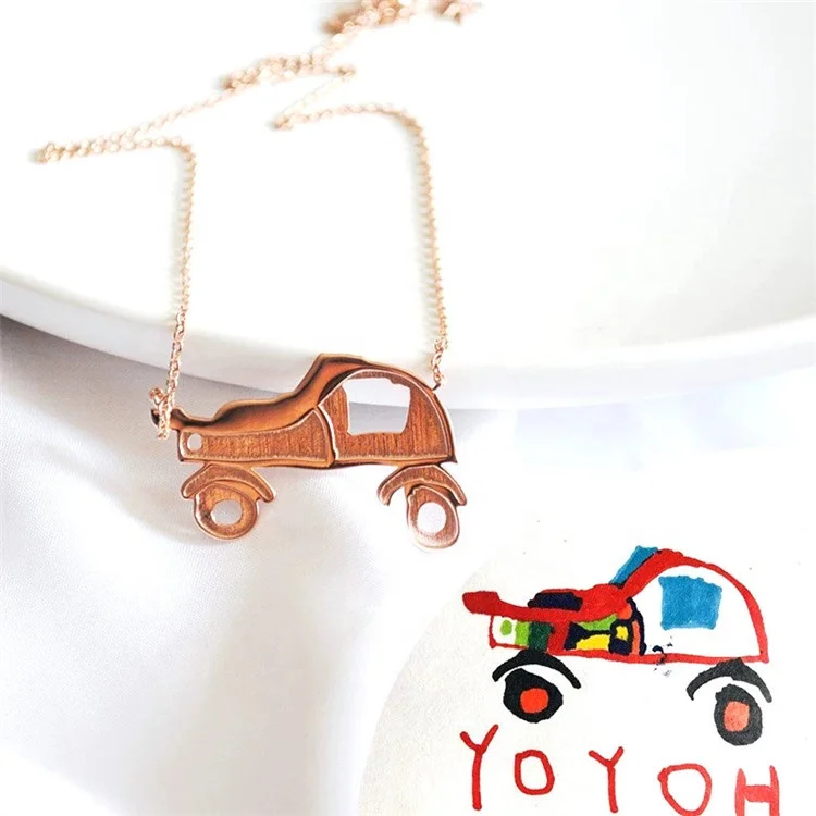 Stainless steel Kids Drawing Necklace DIY children's creation jewelry customized for family souvenir gift, Personalized custom
Stainless steel Kids Drawing Necklace DIY children's creation jewelry customized for family souvenir gift, Personalized custom