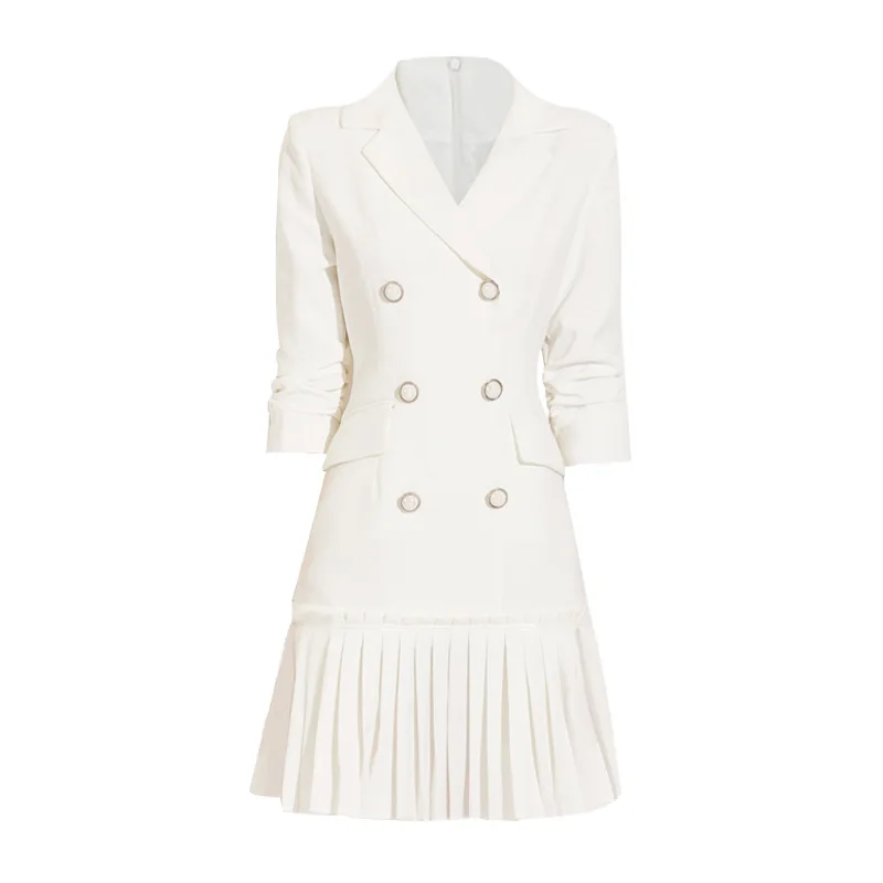 Small dress womens party short style temperament ladies blazers office suit dress blazer for women
Small dress womens party short style temperament ladies blazers office suit dress blazer for women