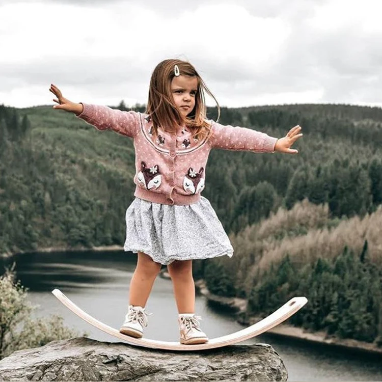 XIHA Wooden Children Balance Toy Curvy Rocker Board Kids Wooden Wobble Balance Board Wood Board Balancing, Natural wood or colored
XIHA Wooden Children Balance Toy Curvy Rocker Board Kids Wooden Wobble Balance Board Wood Board Balancing, Natural wood or colored