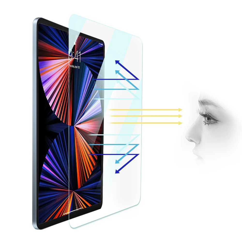 2021 All Tablet Pad Universal Anti Blue Light Tempered Glass Screen Protector for Apple iPad Pro 11 12.9 air 9.7 10.2Inch, Hd transparent
2021 All Tablet Pad Universal Anti Blue Light Tempered Glass Screen Protector for Apple iPad Pro 11 12.9 air 9.7 10.2Inch, Hd transparent