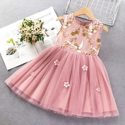 B52829A Children's wear little girls new design sweet mesh patchwork dress, White/pink
B52829A Children's wear little girls new design sweet mesh patchwork dress, White/pink