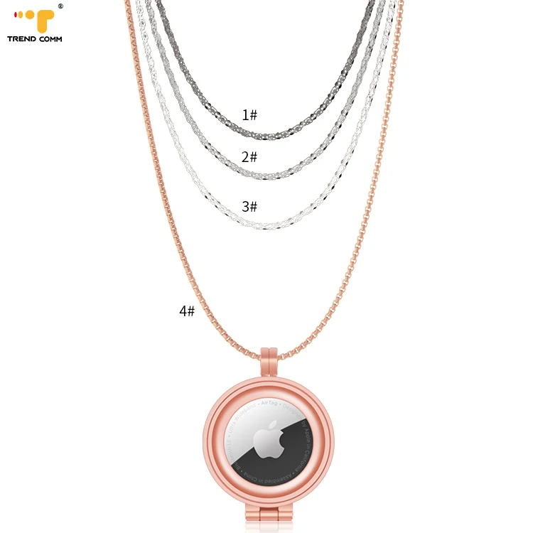 Women/Men Luxury Metal Chain Anti Fall Hard Case Loop Key Holder For Apple Air Tag Necklace
Women/Men Luxury Metal Chain Anti Fall Hard Case Loop Key Holder For Apple Air Tag Necklace
