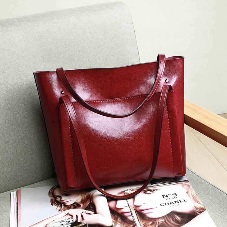 Viney Big Capacity Genuine Leather Shoulder Bags for Ladies Leather Tote Woman Bag Luxury Handbag, Red,brown,black
Viney Big Capacity Genuine Leather Shoulder Bags for Ladies Leather Tote Woman Bag Luxury Handbag, Red,brown,black