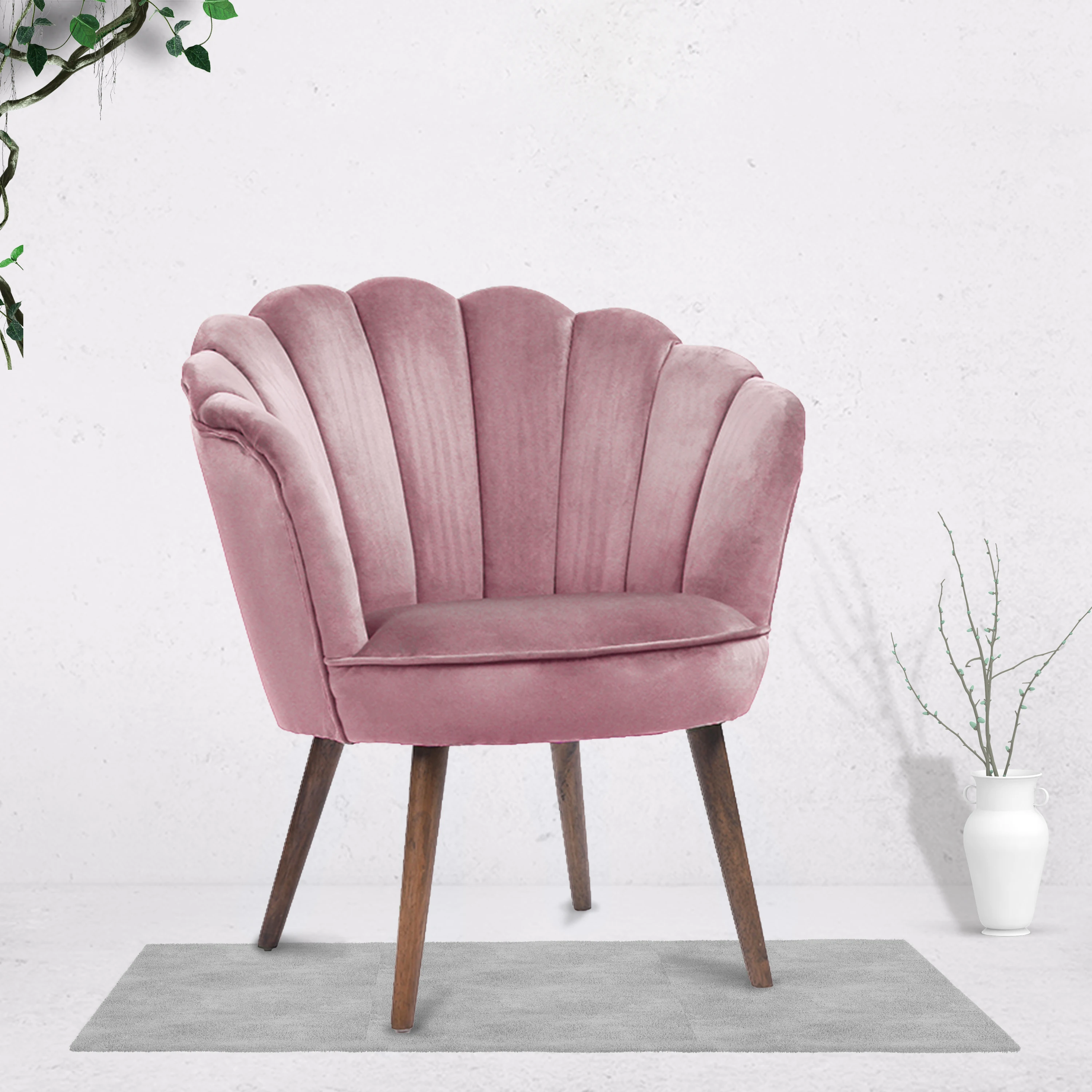1049 Modern Design Velvet Armchair Living Room Scalloped Accent Chair, Pink, blue, grey
1049 Modern Design Velvet Armchair Living Room Scalloped Accent Chair, Pink, blue, grey