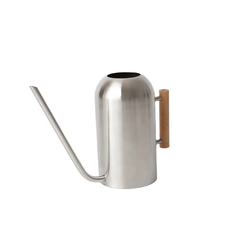 High quality 1.1L Garden Silver Stainless Steel Garden Metal Watering Can for Plant, Customized color
High quality 1.1L Garden Silver Stainless Steel Garden Metal Watering Can for Plant, Customized color