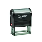 WES Stamper Stamp Pad Self Inking Rubber Stamp S-1540 Flash Foam