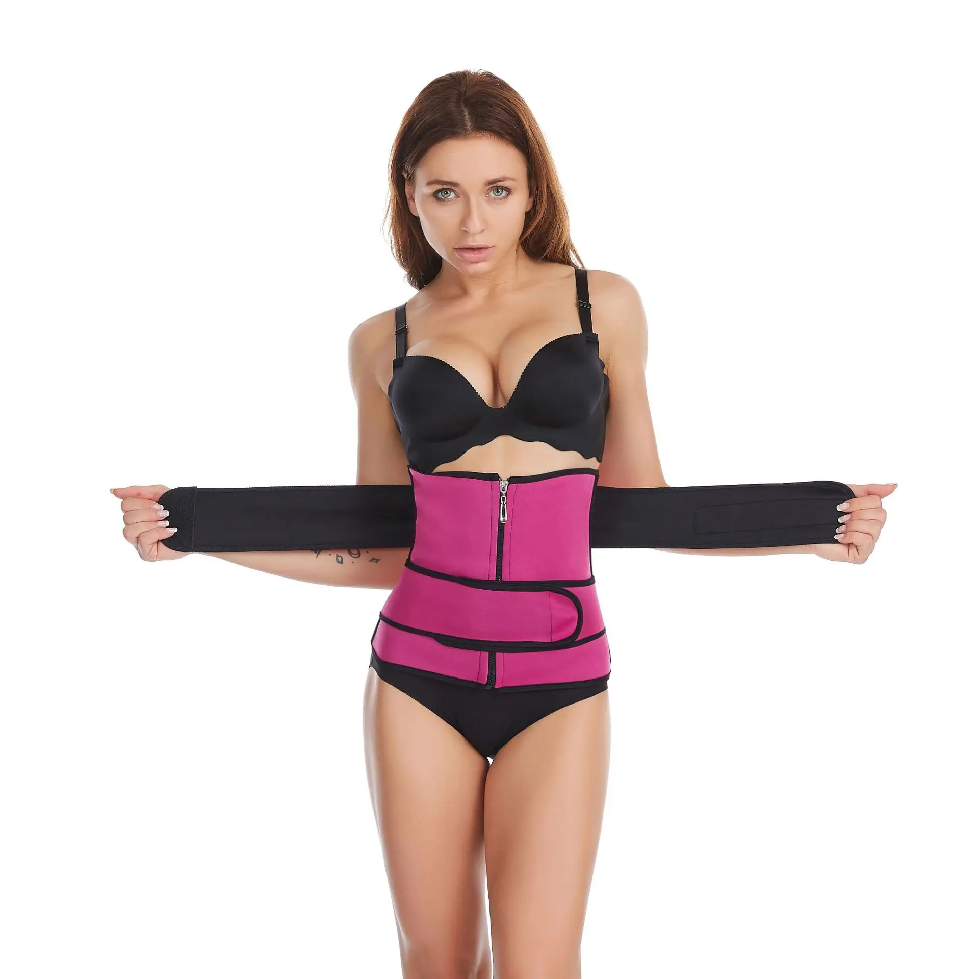 2020 New Fashion Trend Two Belt Wholesale Latex Waist Trainer with Best Zipper Corset Women
2020 New Fashion Trend Two Belt Wholesale Latex Waist Trainer with Best Zipper Corset Women