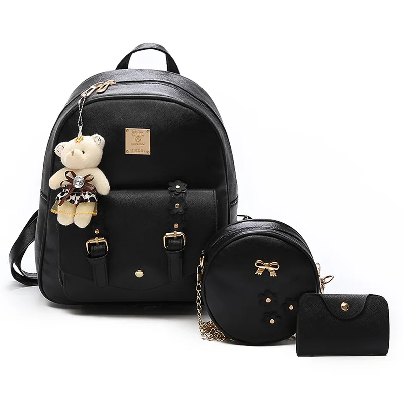 Multi-function multi-piece suit backpack women pu leather backpack for school girl double backpack, Accpet customized color
Multi-function multi-piece suit backpack women pu leather backpack for school girl double backpack, Accpet customized color