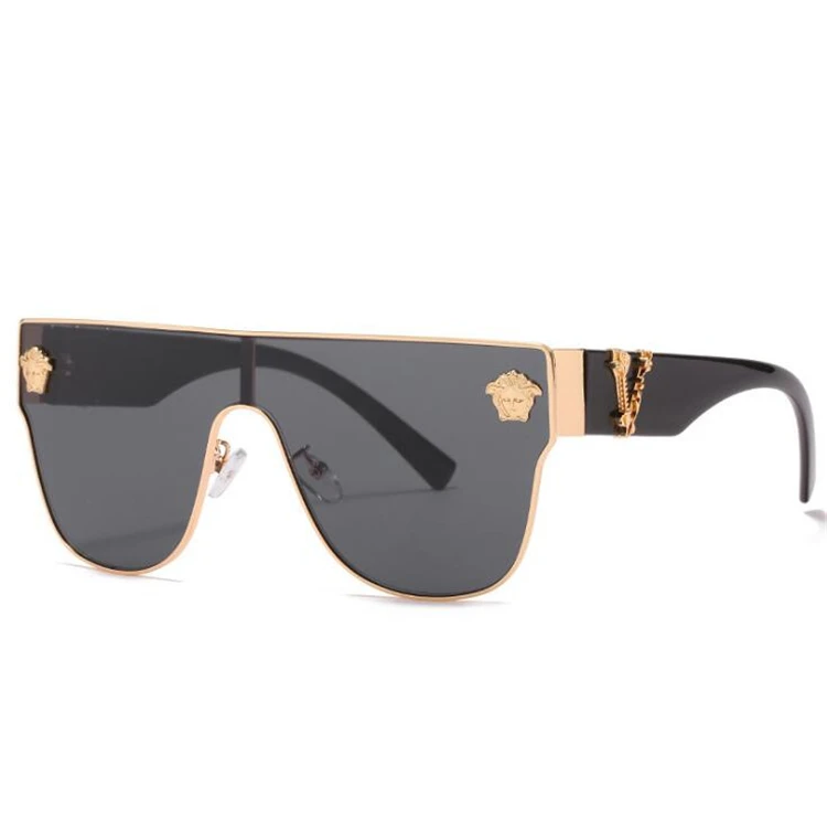 2021 Fashion One Piece Sun Glasses Metal Shades Womens Inspired Designer Luxury Brand Sunglasses Men, As pictures or customized color
2021 Fashion One Piece Sun Glasses Metal Shades Womens Inspired Designer Luxury Brand Sunglasses Men, As pictures or customized color