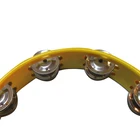 Plastic foot tambourine Musical Instrument tambourine Jingles for dance Tambourine Party Favors