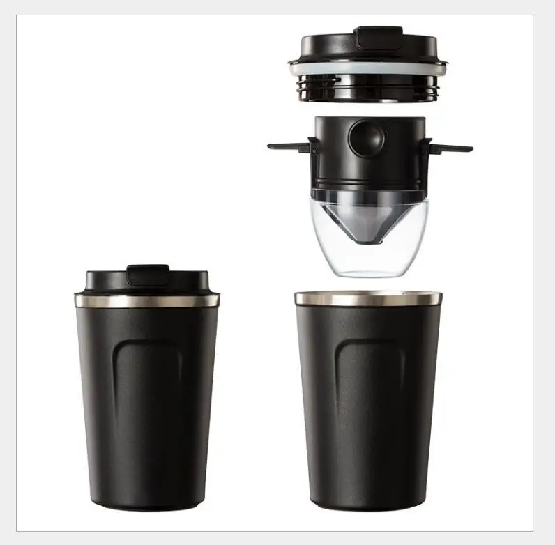 Outdoor coffee appliance little angel hand coffee pot set stainless steel insulated coffee cup drip type portable cup
Outdoor coffee appliance little angel hand coffee pot set stainless steel insulated coffee cup drip type portable cup