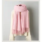 Women's Long Plaid Chunky Oversized Big Warm Scarf Tartan Wrap