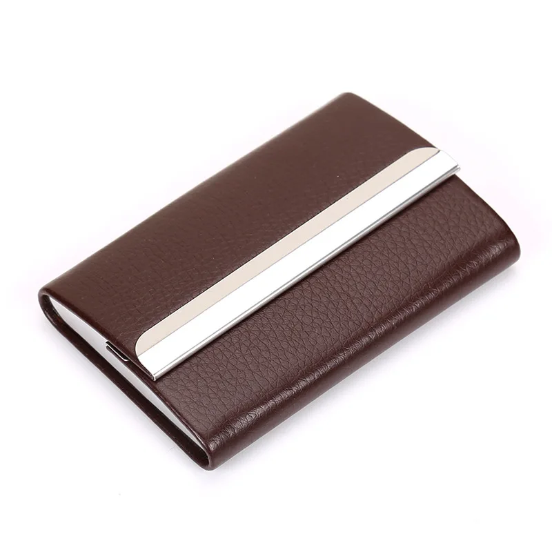 Wholesale Stainless Steel Multi Business Credit Card case Leather Business Name Card Holder
Wholesale Stainless Steel Multi Business Credit Card case Leather Business Name Card Holder