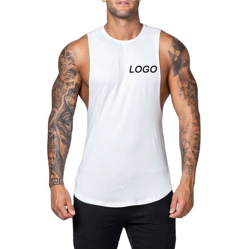 Custom LOGO hot sale solid color plus size loose crew neck fitness bodybuilding quickly dry sport wear cotton vest man
Custom LOGO hot sale solid color plus size loose crew neck fitness bodybuilding quickly dry sport wear cotton vest man
