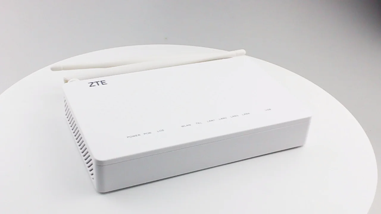 brand new zte f660 v8.0 4lan 1tel onu gpon wifi onu