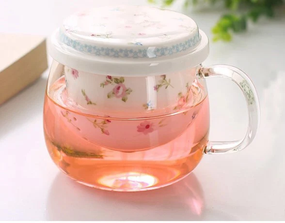 Glass ceramic filter with lid gift tea cup thickened customizable logo flower tea cup with liner glass, As the picture show
Glass ceramic filter with lid gift tea cup thickened customizable logo flower tea cup with liner glass, As the picture show
