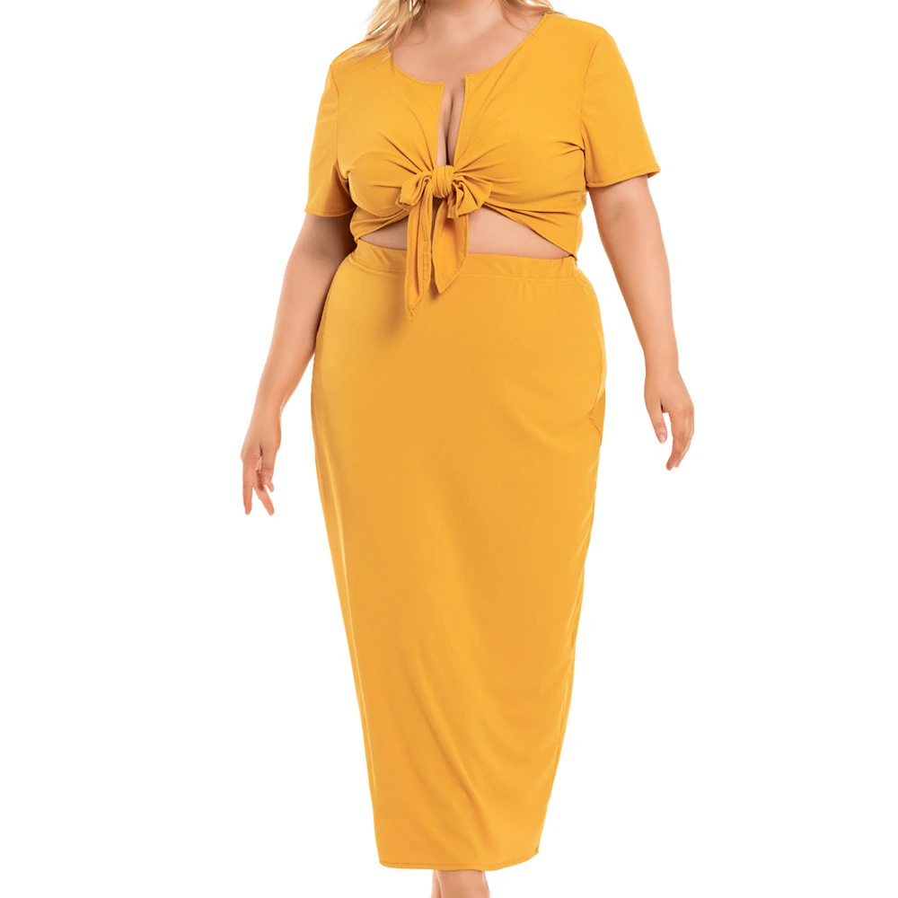 Amazon independent station cross-border European and American plus size fashion women's sexy chest strap two-piece suit
Amazon independent station cross-border European and American plus size fashion women's sexy chest strap two-piece suit
