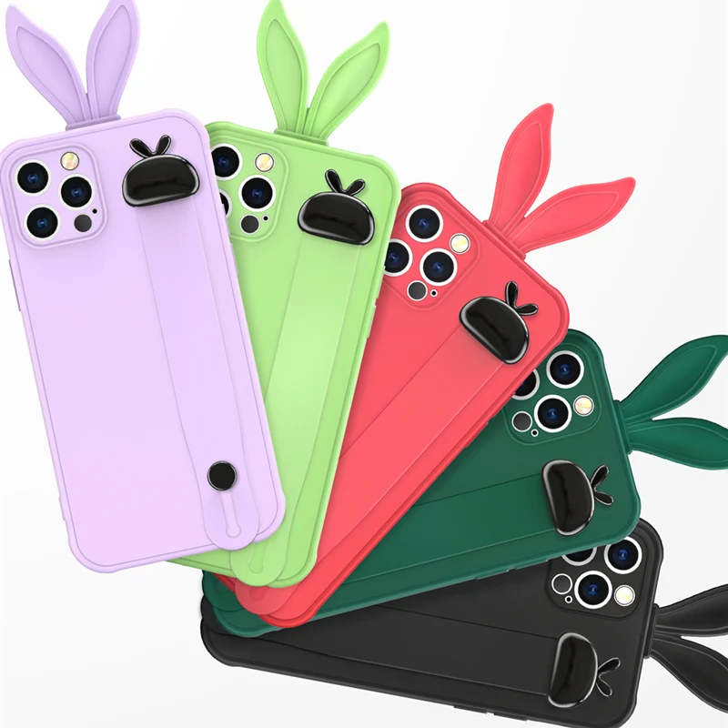 Soft TPU Phone Case For iPhone 12 Pro Max Rabbit 2D Sublimation Case With Hand Strap TPU Cute Phone Case For iPhone 12 11 XS Max
Soft TPU Phone Case For iPhone 12 Pro Max Rabbit 2D Sublimation Case With Hand Strap TPU Cute Phone Case For iPhone 12 11 XS Max