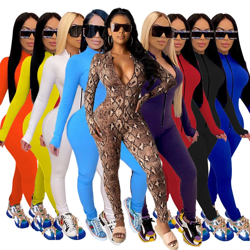 SALE Custom Make New Arrival Sexy Tight Women Fashion Long Sleeves Jumpsuit Pure Color Adult One Piece Jumpsuit Women 2021
SALE Custom Make New Arrival Sexy Tight Women Fashion Long Sleeves Jumpsuit Pure Color Adult One Piece Jumpsuit Women 2021