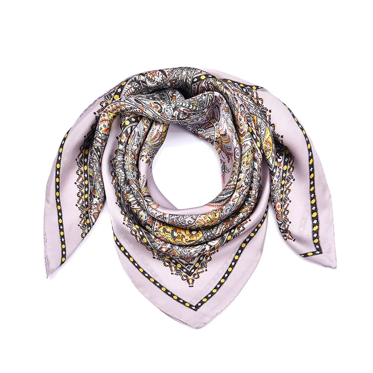 Custom Made Digital Print Custom Logo Luxury 90x90 Square Satin Silk Head Scarf Private Label
Custom Made Digital Print Custom Logo Luxury 90x90 Square Satin Silk Head Scarf Private Label