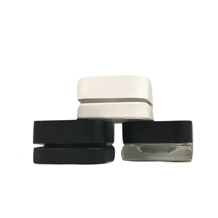 9ml Square Glass Concentrate Jar Opaque Black Opaque White Jar for CBD Oil, Transparent
9ml Square Glass Concentrate Jar Opaque Black Opaque White Jar for CBD Oil, Transparent