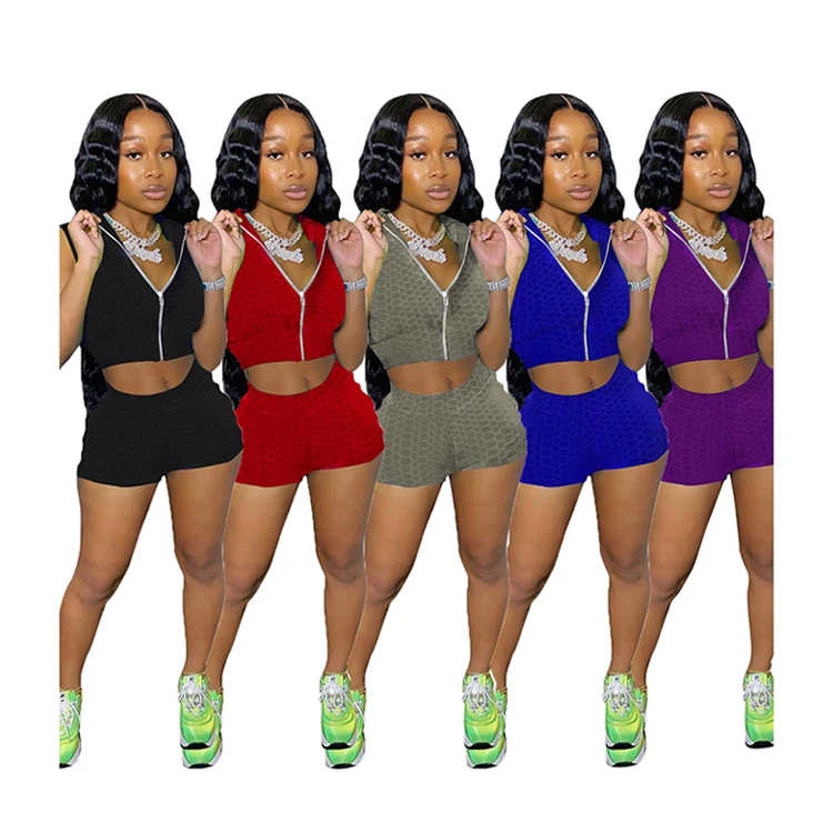 CM2124 New Fashion Two-Piece Sport Clothes Women Shorts Summer Yoga Set Fitness Wear
CM2124 New Fashion Two-Piece Sport Clothes Women Shorts Summer Yoga Set Fitness Wear
