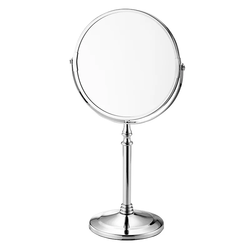 Wholesale Double-Sided Desktop Makeup Mirror Hotel High-Definition Magnifying Vanity Mirror European Fashion Mirror, Silver
Wholesale Double-Sided Desktop Makeup Mirror Hotel High-Definition Magnifying Vanity Mirror European Fashion Mirror, Silver