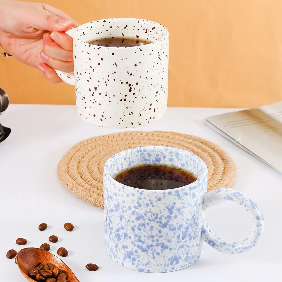 Custom splash ink ceramic mug creative big annular handle mug porcelain gift mug ceramic coffee cup, Full decal
Custom splash ink ceramic mug creative big annular handle mug porcelain gift mug ceramic coffee cup, Full decal