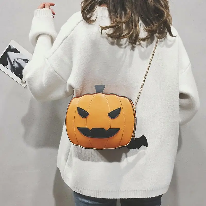 Fun Cute Mini Pumpkin Shape Pu Leather Daily Casual Girls Shoulder Bag Tote Novelty Handbags Chain Purse
Fun Cute Mini Pumpkin Shape Pu Leather Daily Casual Girls Shoulder Bag Tote Novelty Handbags Chain Purse