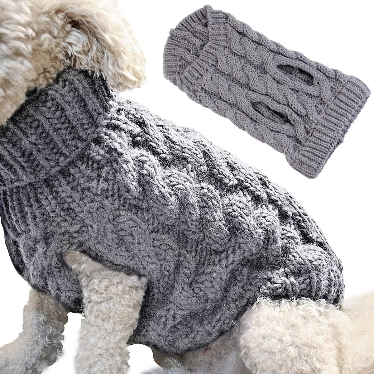 Pet Dog Knitting Sweater Coat Thickening Pullover Knitwear Crochet Coat Clothes for Small Medium Large Dog Puppy Cat, Grey, black, pink, yellow, etc
Pet Dog Knitting Sweater Coat Thickening Pullover Knitwear Crochet Coat Clothes for Small Medium Large Dog Puppy Cat, Grey, black, pink, yellow, etc