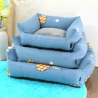 New Design Durable Pet Dog Bed Sofa Custom Washable Luxury Custom Pet Nest Pet Sofa