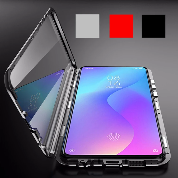 Double-sided Metal Magnetic Phone Case Magnet Protective Cover For Xiaomi Case Black
Double-sided Metal Magnetic Phone Case Magnet Protective Cover For Xiaomi Case Black